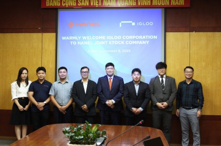 HANEL TIẾP ĐÓN VÀ LÀM VIỆC VỚI TẬP ĐOÀN IGLOO – HÀN QUỐC